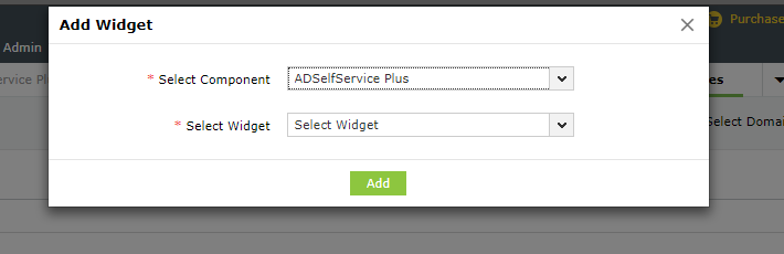 Add widgets