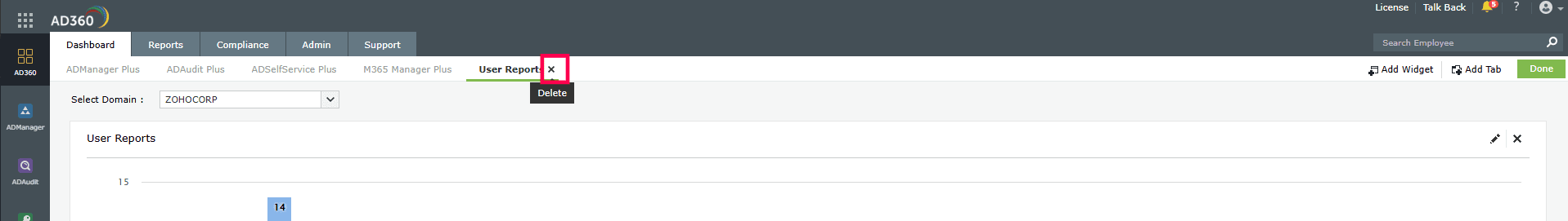 Password expired users